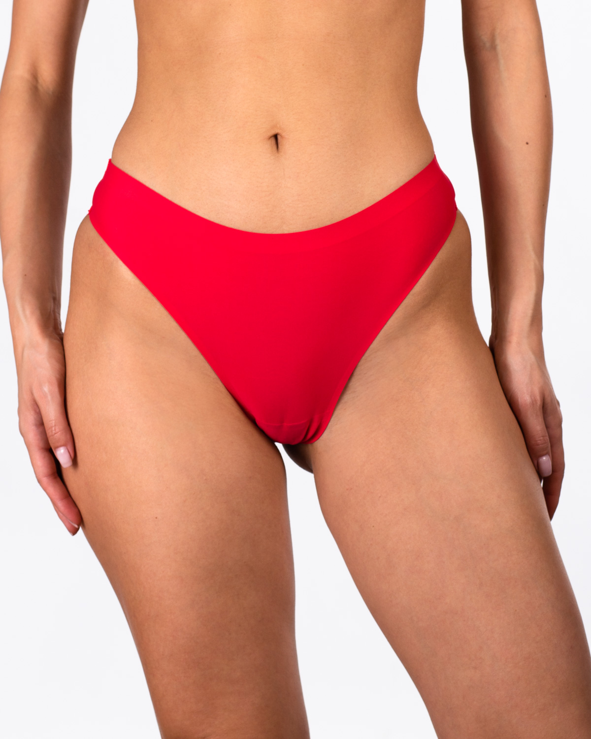 Жіночі безшовні трусики-стрінги Lulola 333 червоні 4196-2